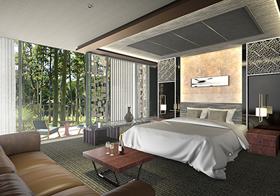 ホテル客室デザイン