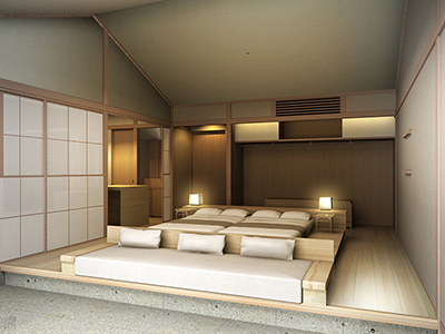 ホテル客室デザイン