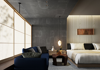 ホテル客室デザイン