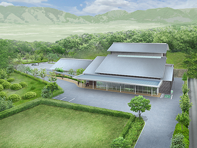 コンペ、プロポの外観CGパース