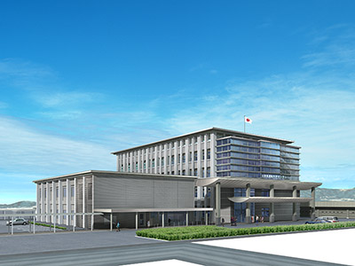 コンペ、プロポのCGパース